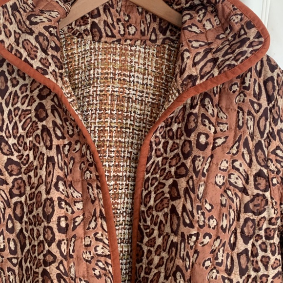 Tweed / Leapord Jacket - Picture 6 of 6